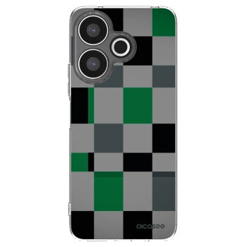 Picasee silikonski prozorni ovitek za Xiaomi Redmi 13 4G - Block Grid