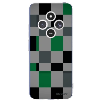 Picasee silikonski prozorni ovitek za Xiaomi Redmi 14C - Block Grid