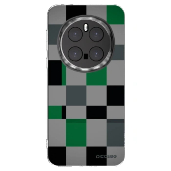 Picasee silikonski prozorni ovitek za Honor Magic7 Pro 5G - Block Grid
