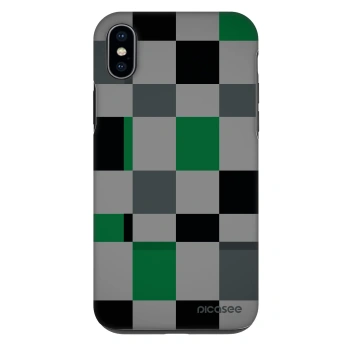 Ovitek za Apple iPhone XS Max - Block Grid