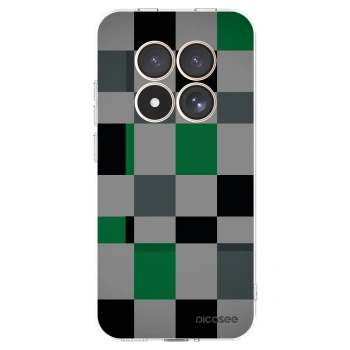 Picasee silikonski prozorni ovitek za Xiaomi Redmi Note 15 Pro 4G - Block Grid