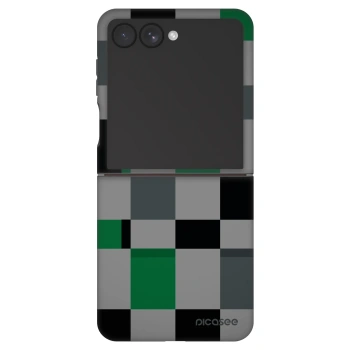 Ovitek za Samsung Galaxy Z Flip7 5G - Block Grid