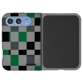 Ovitek za Apple iPhone Duo - Block Grid