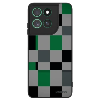 Ovitek za Motorola Moto G57 Power - Block Grid
