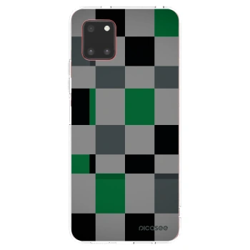 Picasee silikonski prozorni ovitek za Samsung Galaxy Note 10 Lite N770F - Block Grid