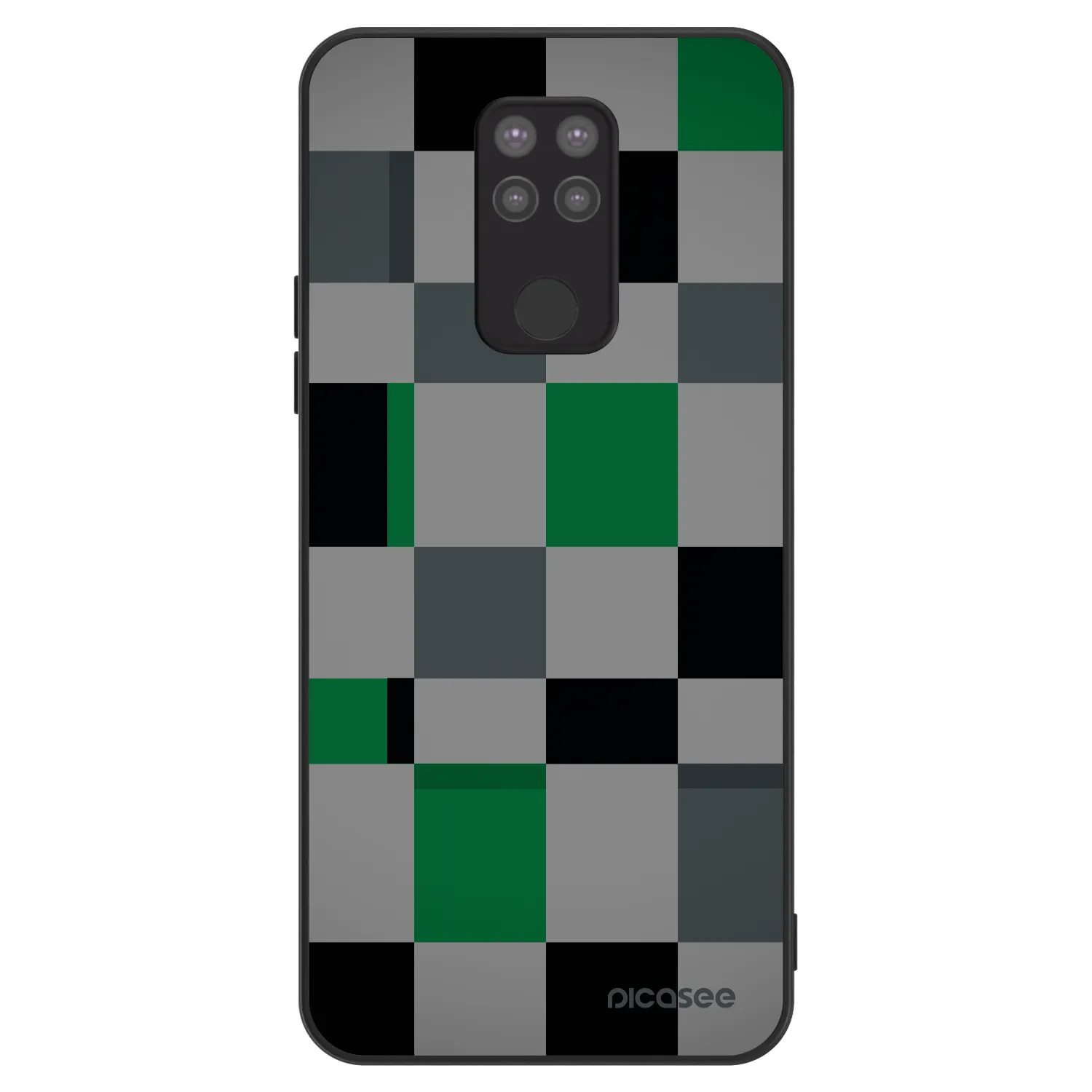 Picasee ULTIMATE CASE za Xiaomi Redmi Note 9 - Block Grid