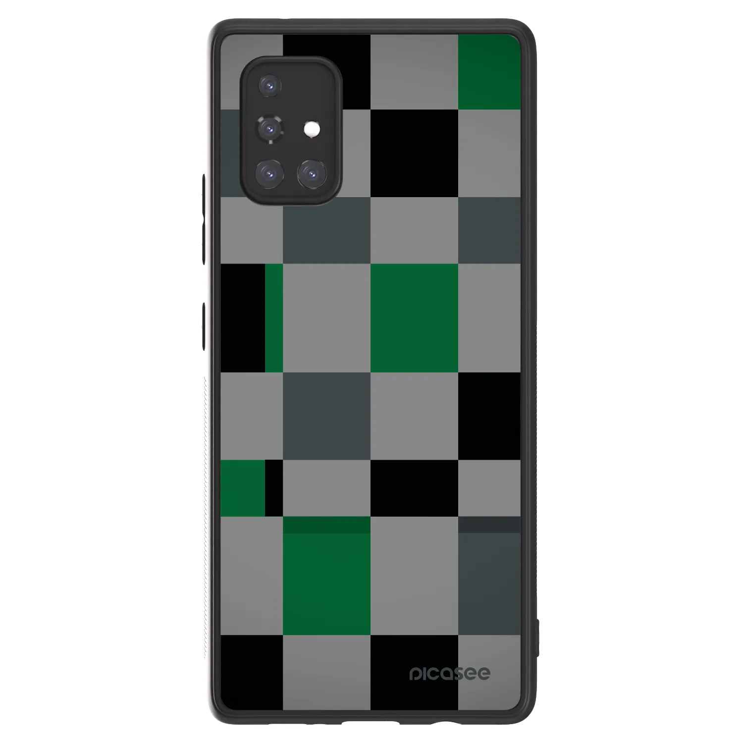 Picasee ULTIMATE CASE za Samsung Galaxy A71 A715F - Block Grid