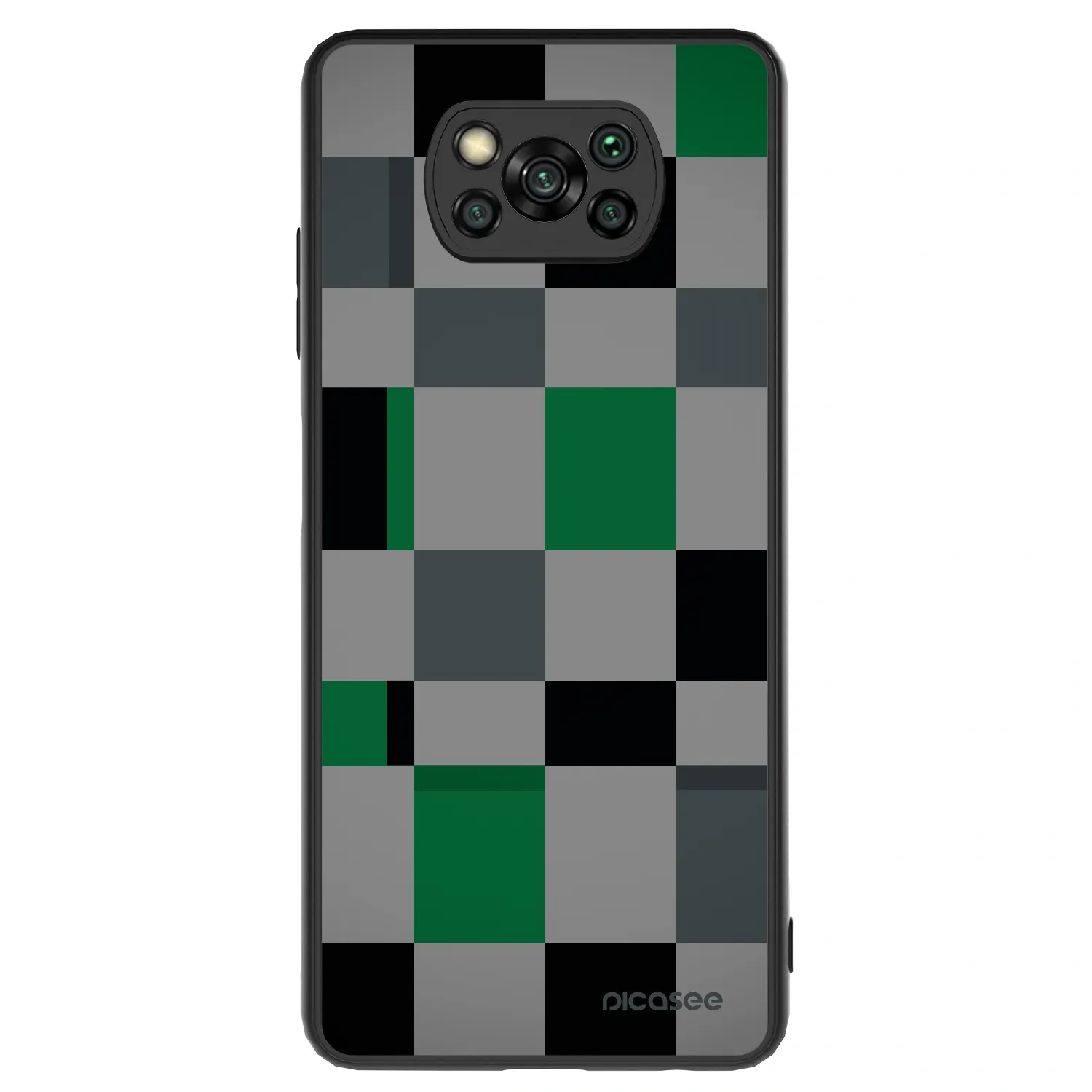Picasee ULTIMATE CASE za Xiaomi Poco X3 - Block Grid