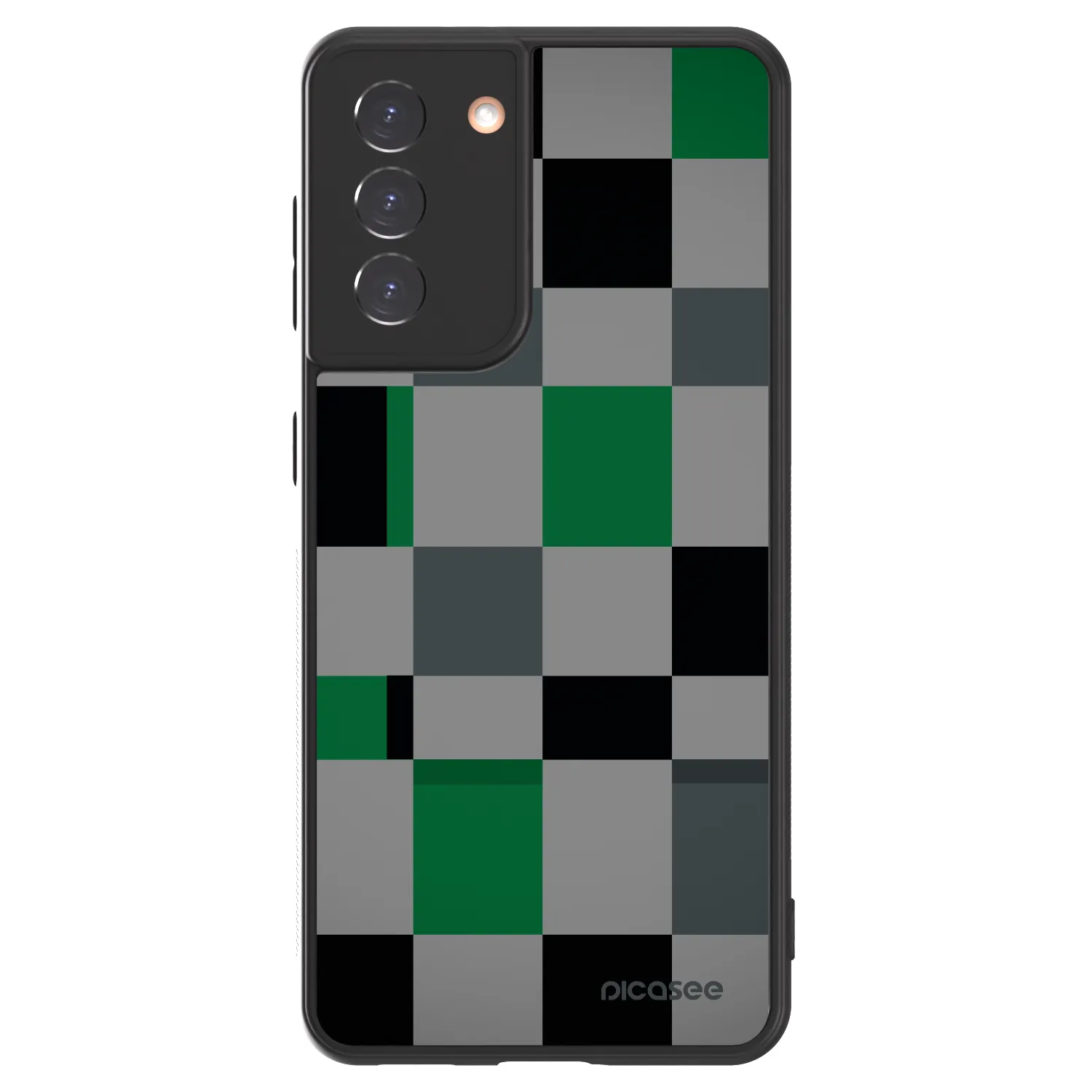 Picasee ULTIMATE CASE za Samsung Galaxy S21 5G G991B - Block Grid