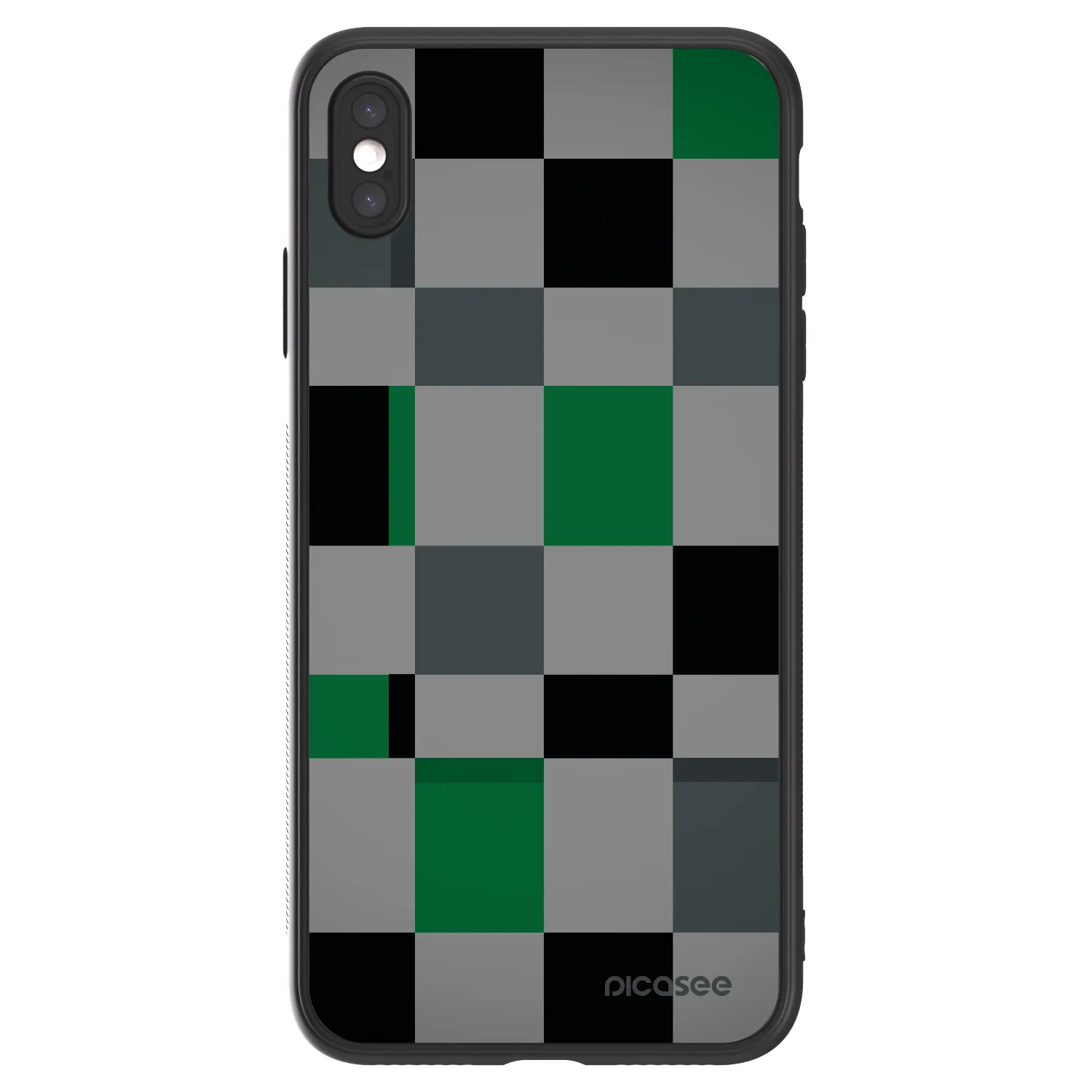 Picasee ULTIMATE CASE za Apple iPhone XS Max - Block Grid