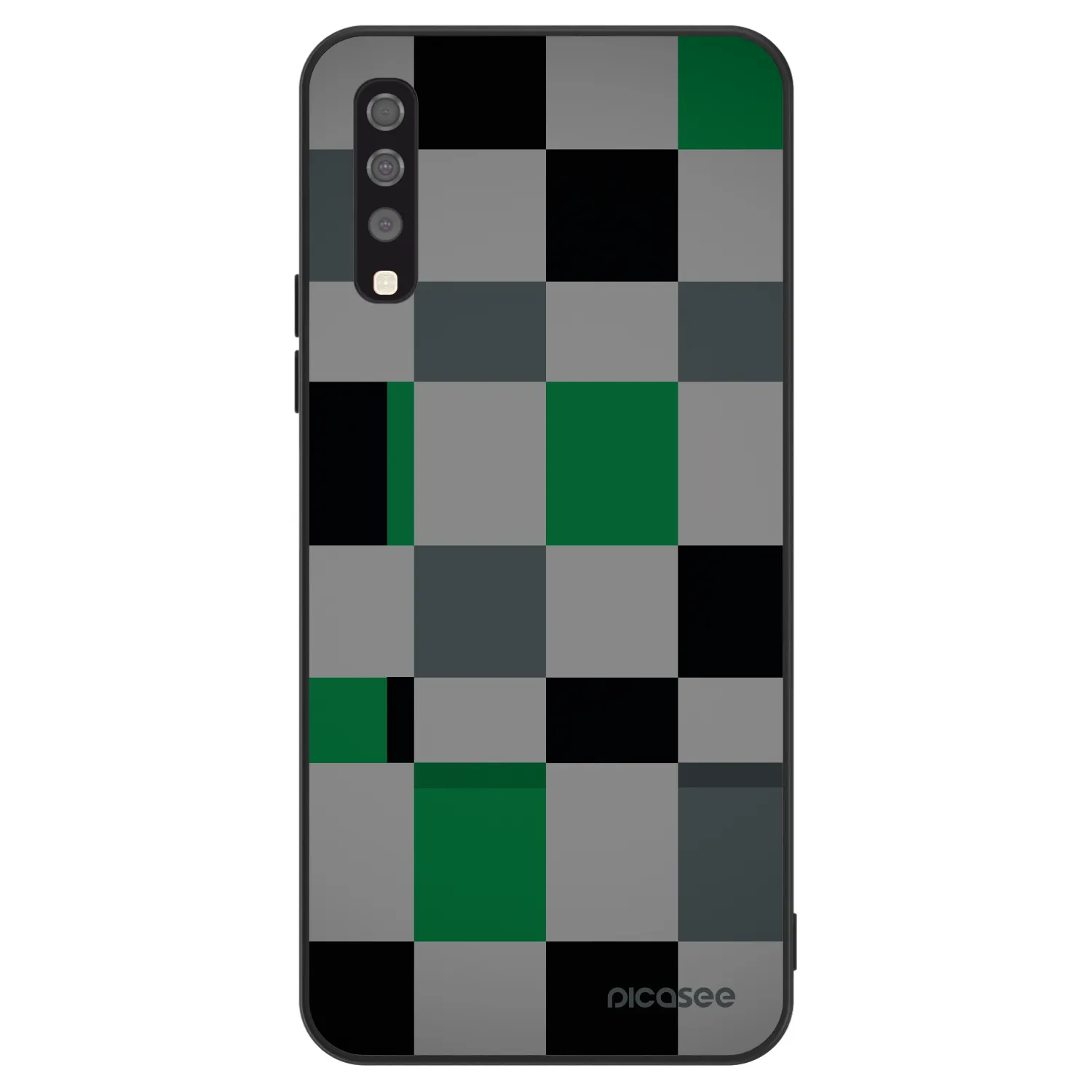 Picasee ULTIMATE CASE za Samsung Galaxy A70 A705F - Block Grid