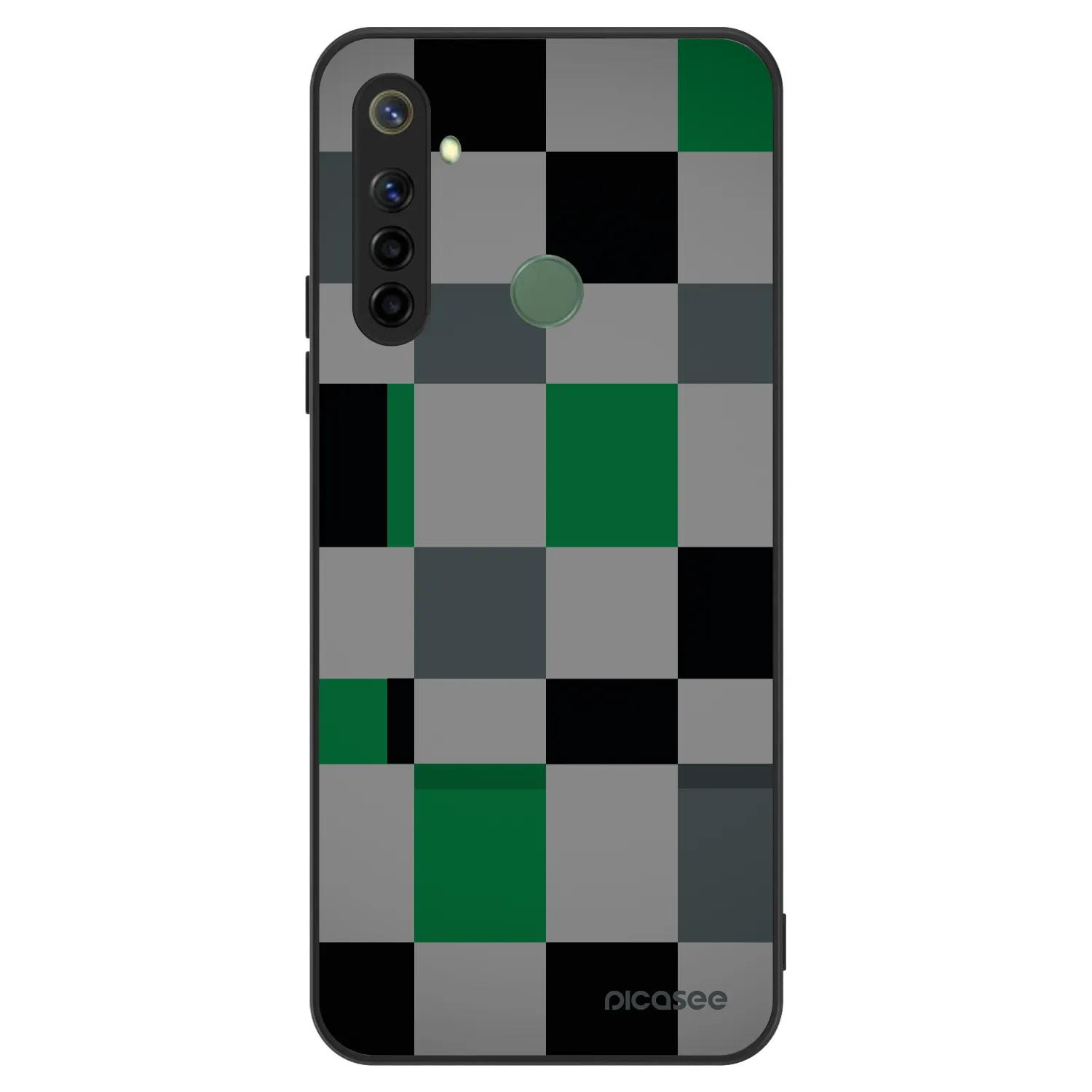 Picasee ULTIMATE CASE za Realme 6i - Block Grid