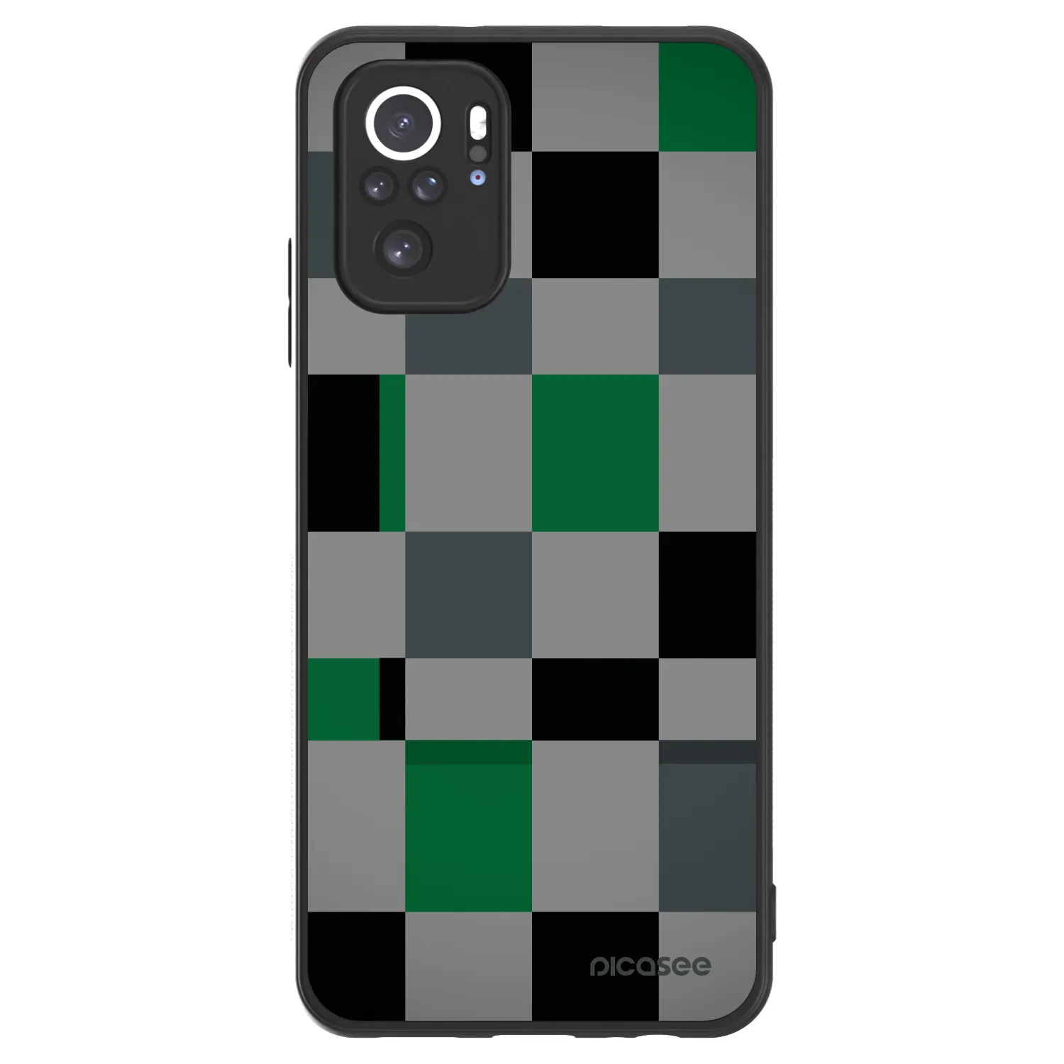 Picasee ULTIMATE CASE za Xiaomi Redmi Note 10S - Block Grid