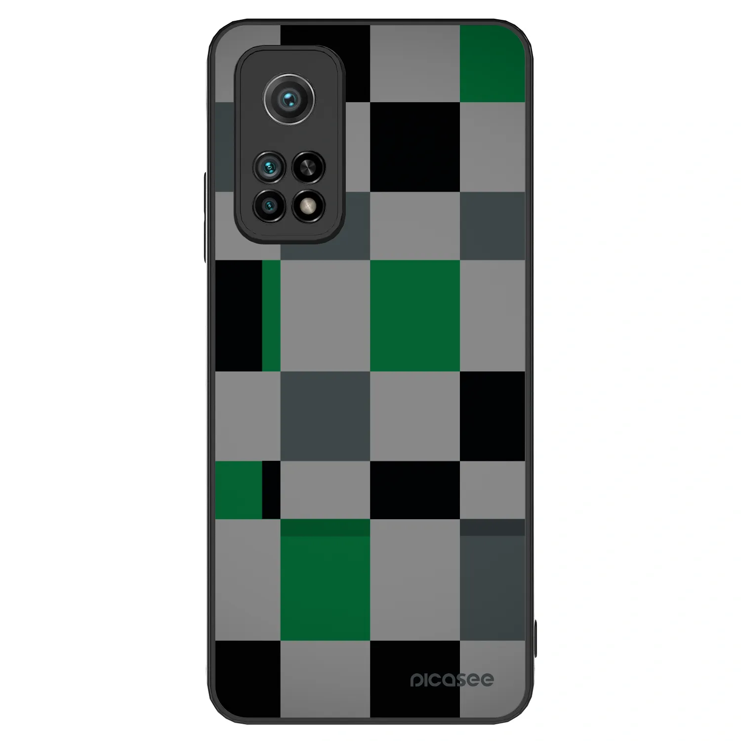 Picasee ULTIMATE CASE za Xiaomi Mi 10T - Block Grid