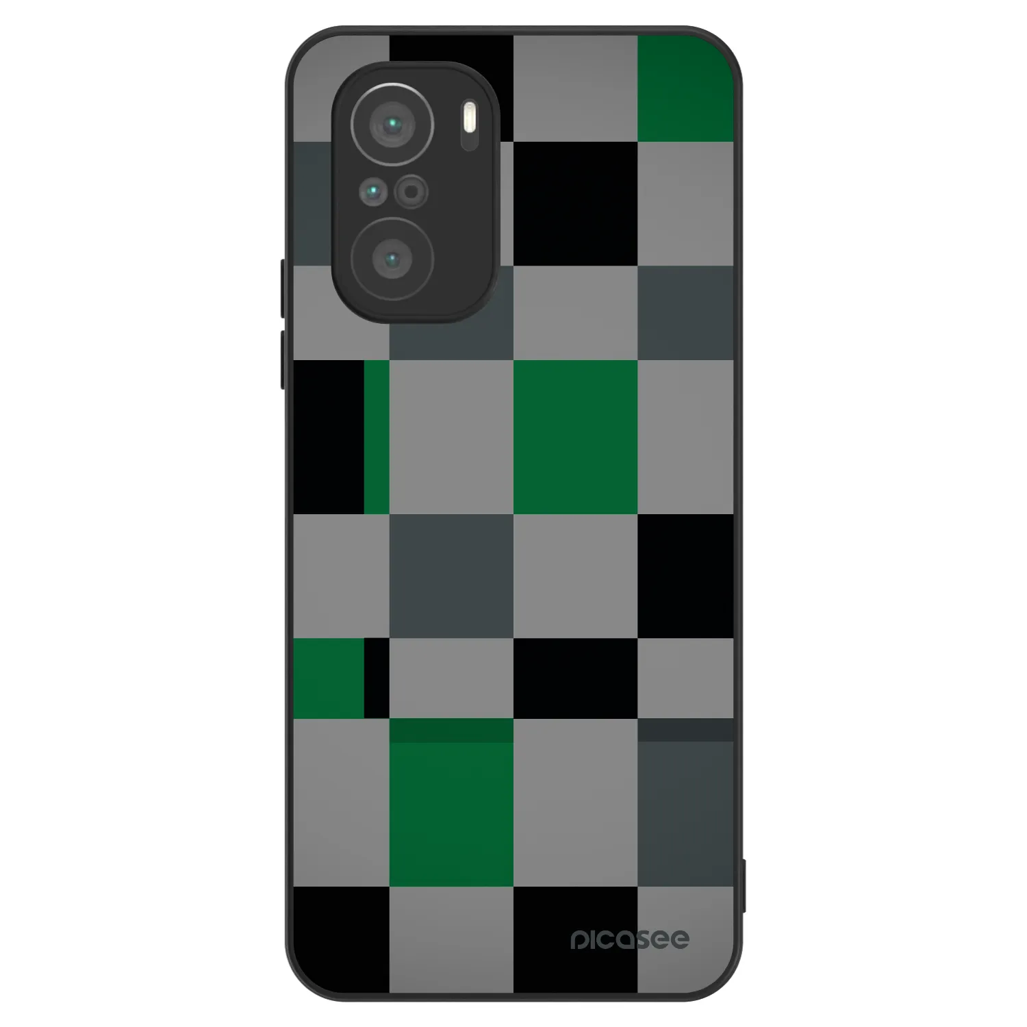 Picasee ULTIMATE CASE za Xiaomi Poco F3 - Block Grid