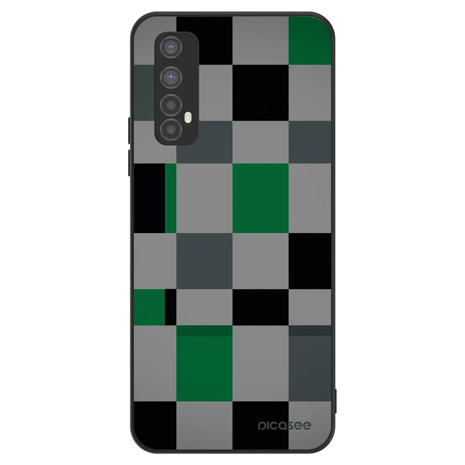 Picasee ULTIMATE CASE za Realme 7 - Block Grid