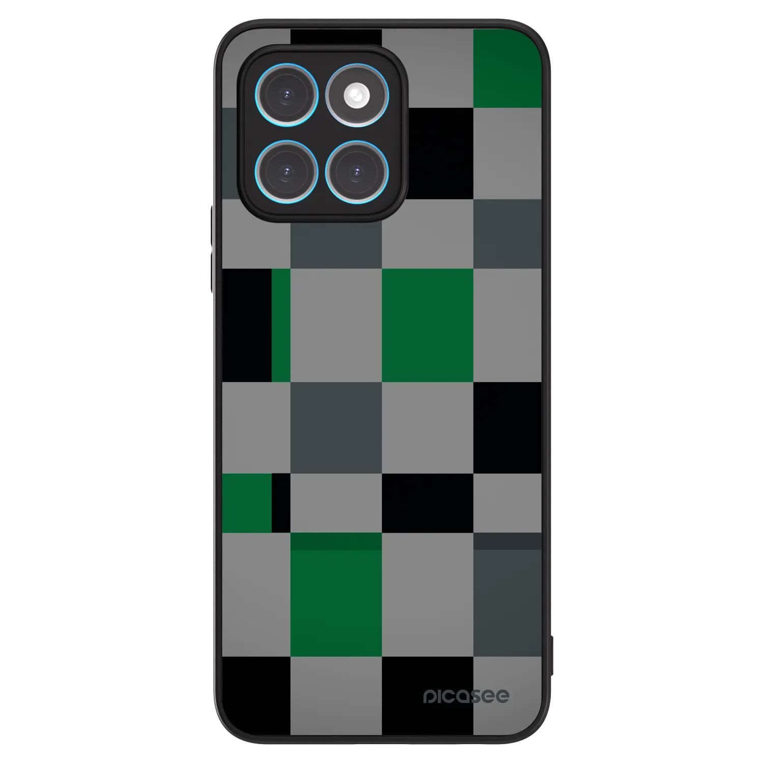 Picasee ULTIMATE CASE za Honor X8 4G - Block Grid