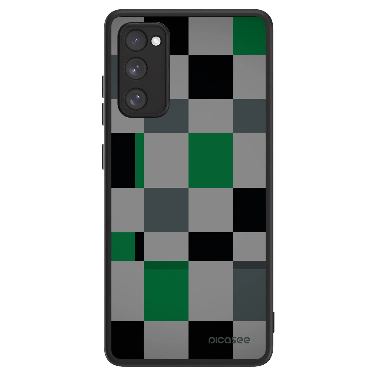 Picasee ULTIMATE CASE PowerShare za Samsung Galaxy S20 FE - Block Grid