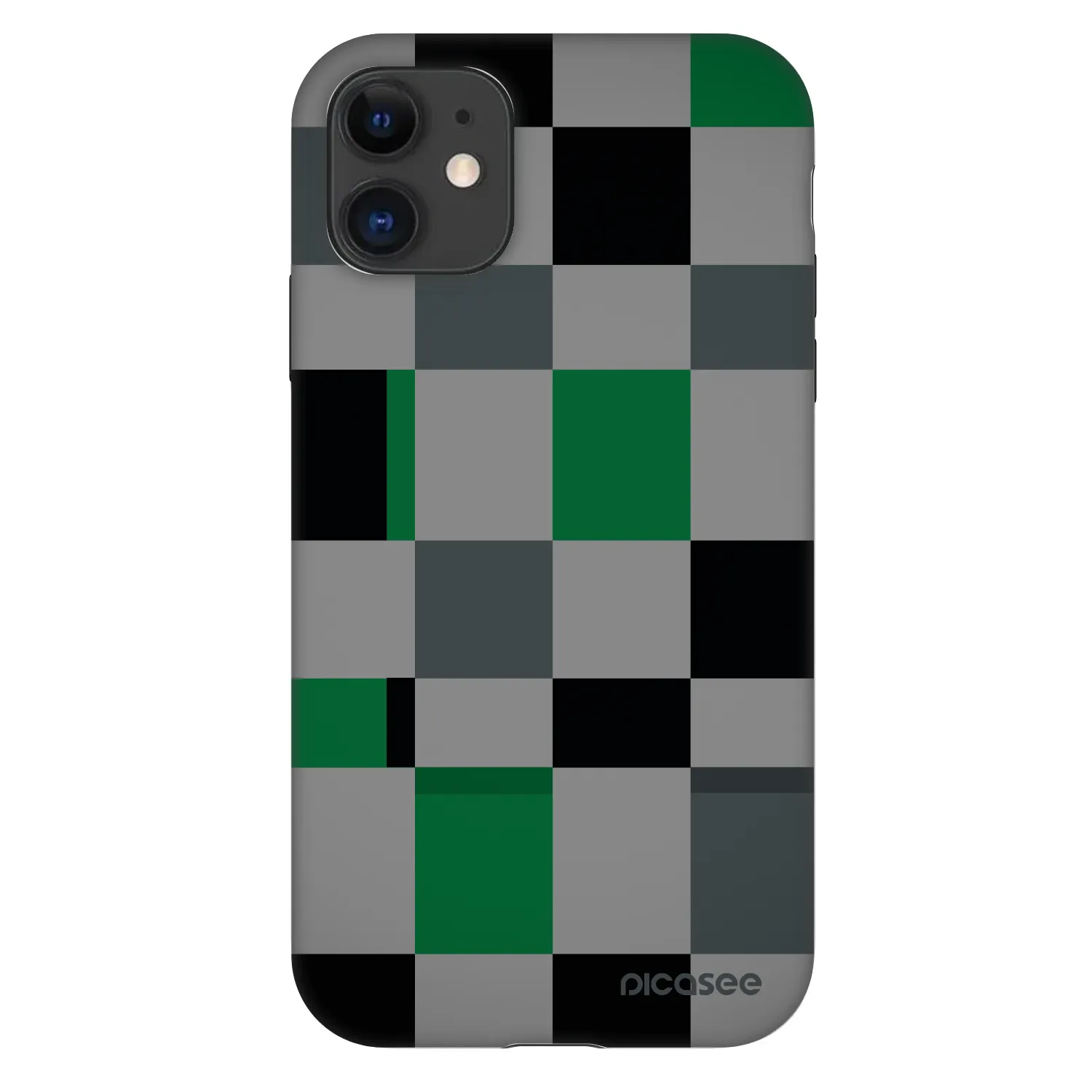 Picasee Fashion Case za Apple iPhone 11 - Block Grid