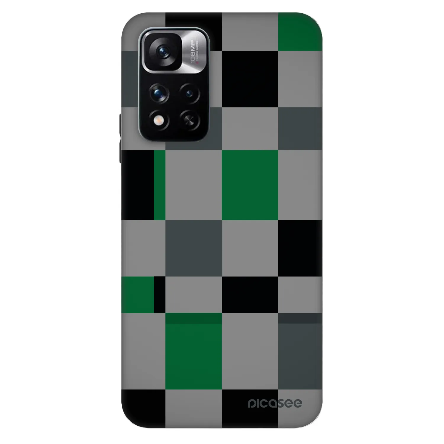 Picasee Fashion Case za Xiaomi Redmi Note 11 Pro 5G - Block Grid