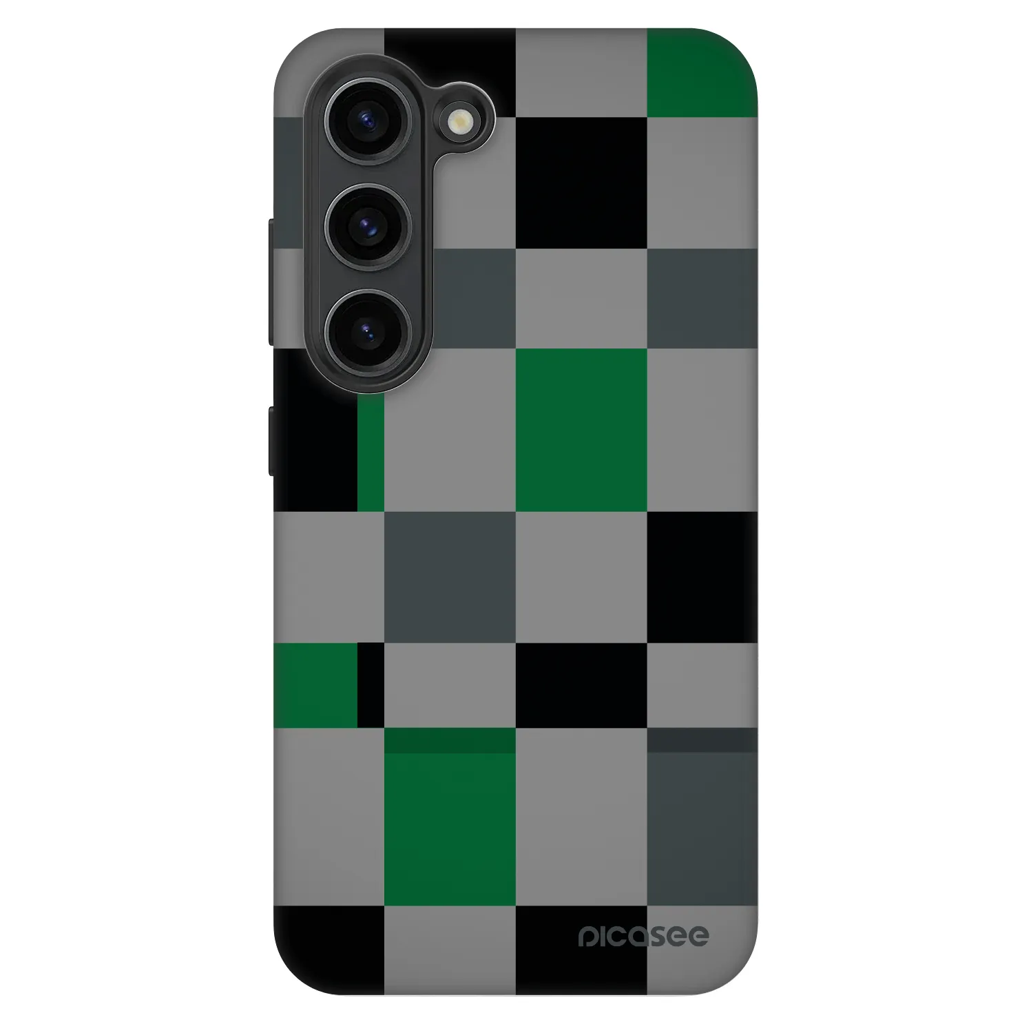 Picasee Fashion Case za Samsung Galaxy S23 5G - Block Grid