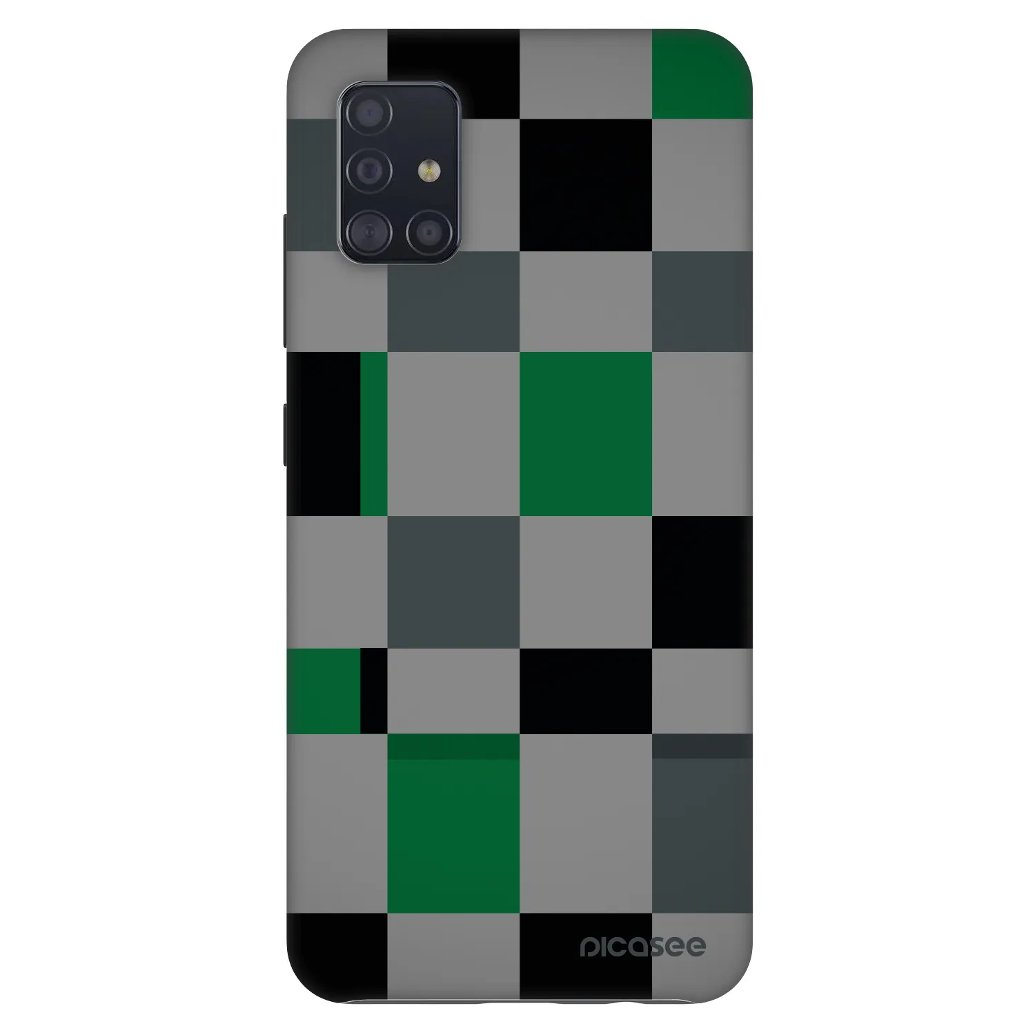 Picasee Fashion Case za Samsung Galaxy A51 A515F - Block Grid