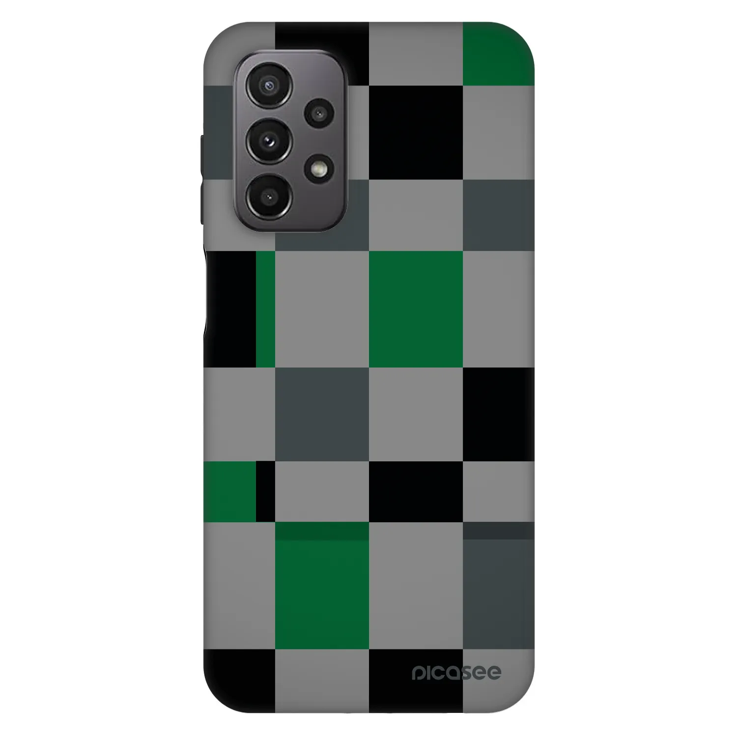 Picasee Fashion Case za Samsung Galaxy A23 A236B 5G - Block Grid