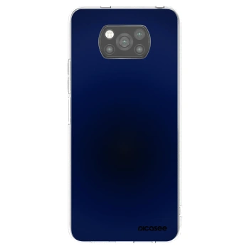 Picasee silikonski črni ovitek za Xiaomi Poco X3 - Deep Ocean