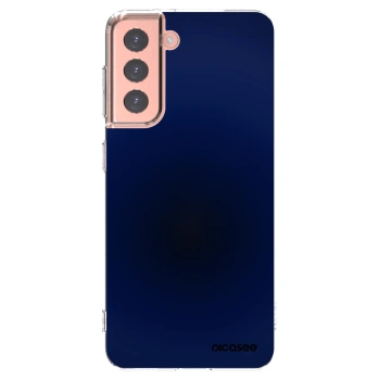 Picasee silikonski prozorni ovitek za Samsung Galaxy S21 5G G991B - Deep Ocean