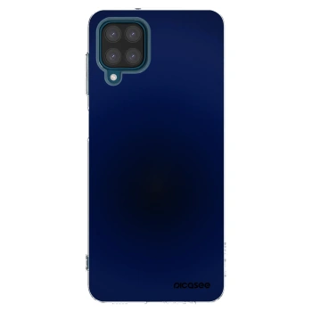 Picasee silikonski prozorni ovitek za Samsung Galaxy A12 A125F - Deep Ocean