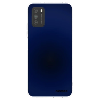 Picasee silikonski prozorni ovitek za Xiaomi Poco M3 - Deep Ocean