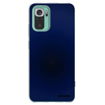 Picasee silikonski prozorni ovitek za Xiaomi Redmi Note 10 Pro - Deep Ocean
