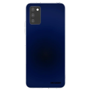 Picasee silikonski prozorni ovitek za Samsung Galaxy A02s A025G - Deep Ocean