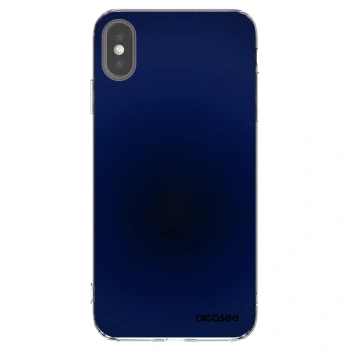 Picasee silikonski prozorni ovitek za Apple iPhone XS Max - Deep Ocean