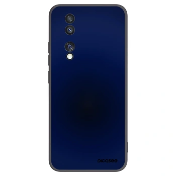 Picasee silikonski črni ovitek za Honor 70 - Deep Ocean