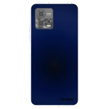Picasee silikonski prozorni ovitek za Motorola Moto G72 - Deep Ocean