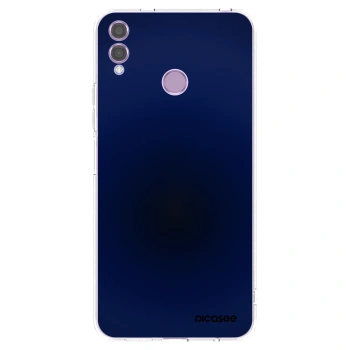 Picasee silikonski prozorni ovitek za Honor 8X - Deep Ocean
