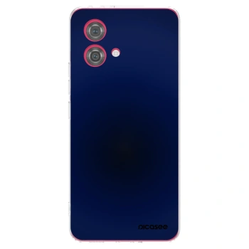 Picasee silikonski prozorni ovitek za Motorola Moto G84 5G - Deep Ocean