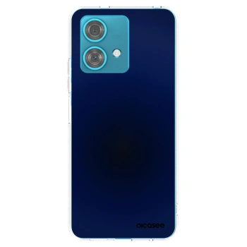 Picasee silikonski prozorni ovitek za Motorola Edge 40 Neo - Deep Ocean