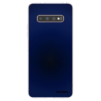 Picasee silikonski prozorni ovitek za Samsung Galaxy S10 Plus G975 - Deep Ocean