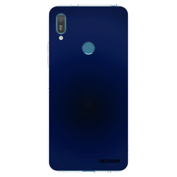 Picasee silikonski prozorni ovitek za Huawei Y7 2019 - Deep Ocean