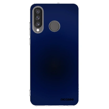 Picasee silikonski prozorni ovitek za Huawei P30 Lite - Deep Ocean