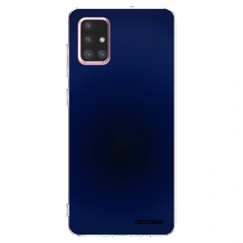 Picasee silikonski prozorni ovitek za Samsung Galaxy A71 A715F - Deep Ocean