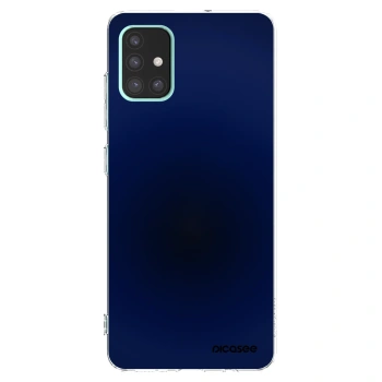 Picasee silikonski prozorni ovitek za Samsung Galaxy A51 A515F - Deep Ocean