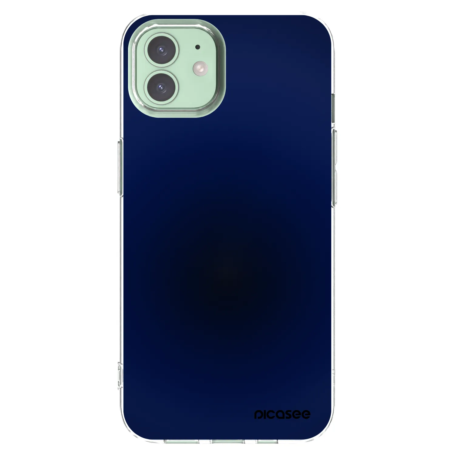 Picasee silikonski prozorni ovitek za Apple iPhone 12 Pro - Deep Ocean