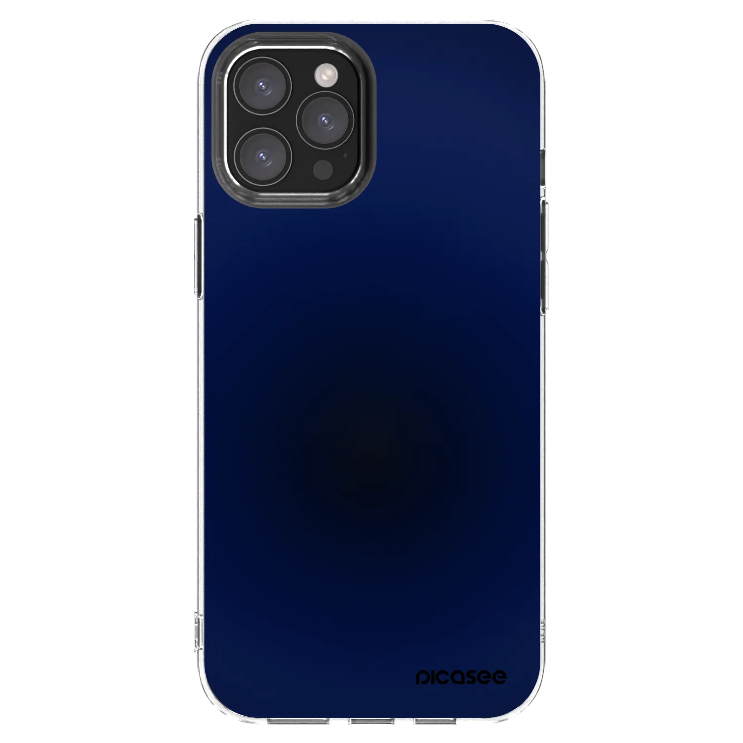 Picasee silikonski prozorni ovitek za Apple iPhone 12 Pro Max - Deep Ocean