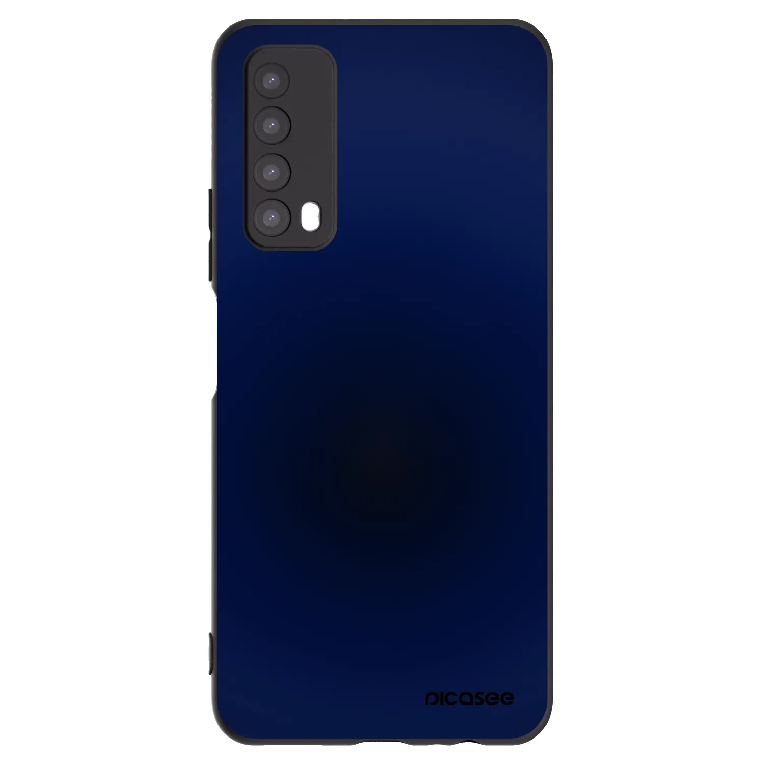 Picasee silikonski črni ovitek za Huawei P Smart 2021 - Deep Ocean