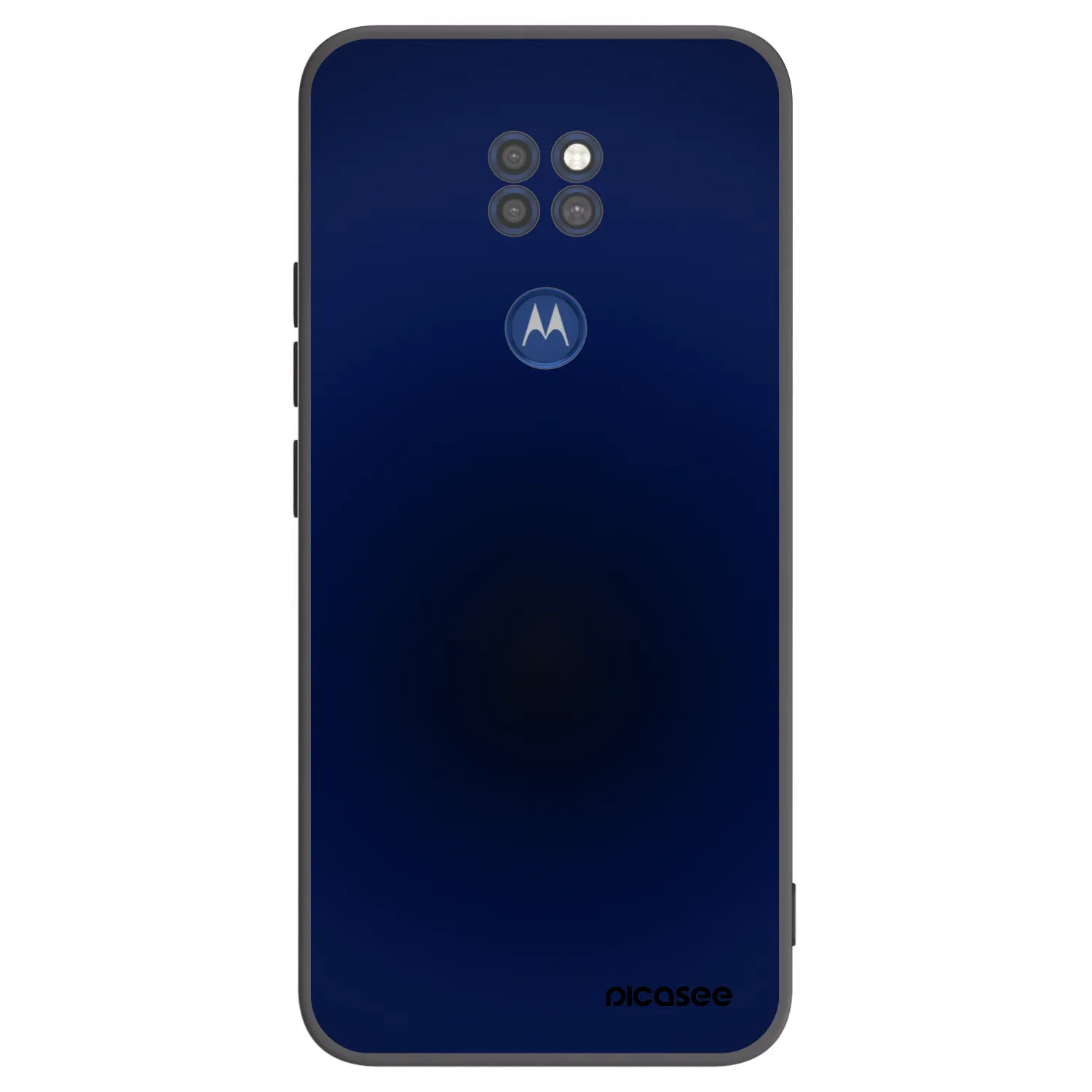 Picasee silikonski črni ovitek za Motorola Moto G9 Play - Deep Ocean