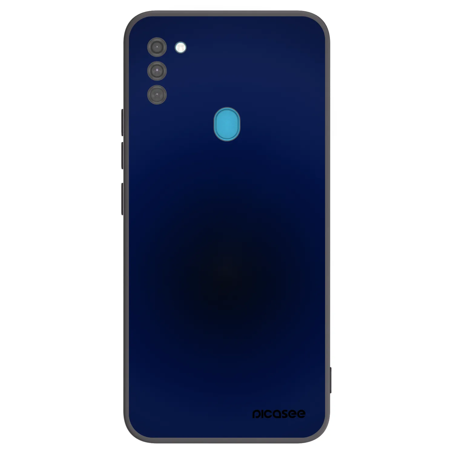 Picasee silikonski črni ovitek za Samsung Galaxy M11 - Deep Ocean