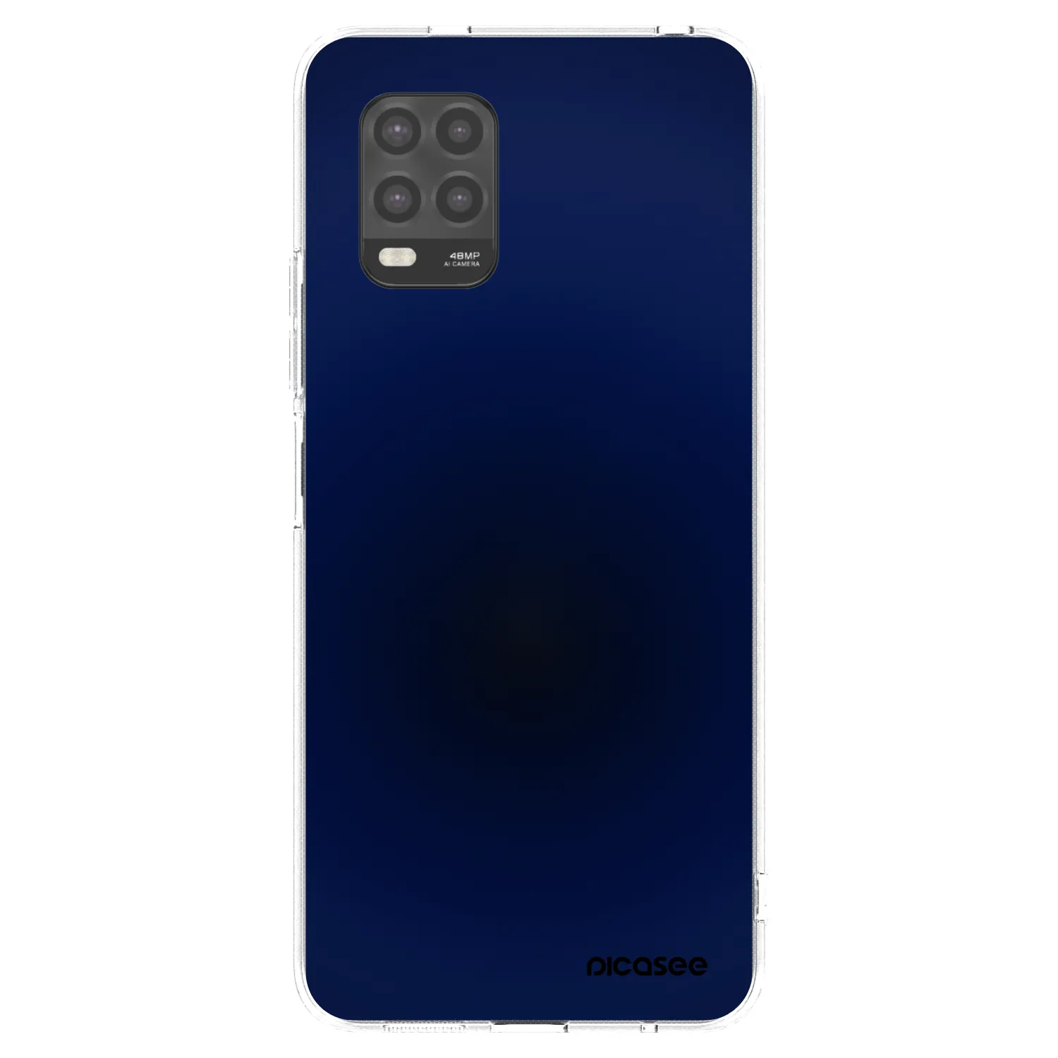 Picasee silikonski prozorni ovitek za Xiaomi Mi 10 Lite - Deep Ocean